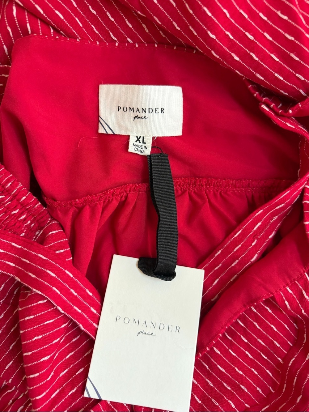 NWT | Pomander Place x Tuckernuck | Rare Geneva Square Neck Midi Dress - Size XL - Picture 7 of 8